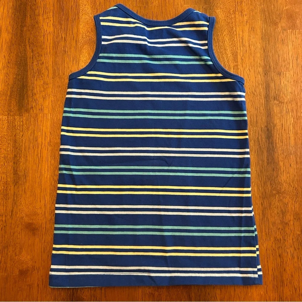 Boys Blue Striped Tank Top | Size 5T | The Children’s Place